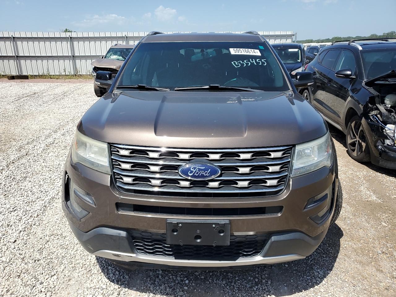 2016 Ford Explorer Xlt vin: 1FM5K7DH4GGB35455