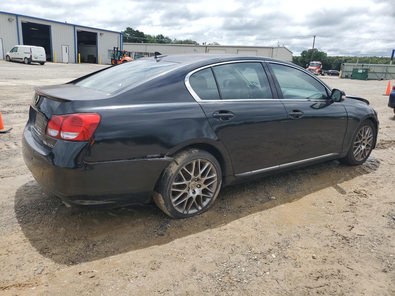 LEXUS GS 450H 2008 black sedan 4d hybrid engine JTHBC96S285013388 photo #4