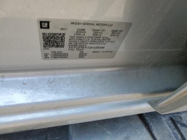 2018 GMC SIERRA K25 - 1GT12TEY7JF110346