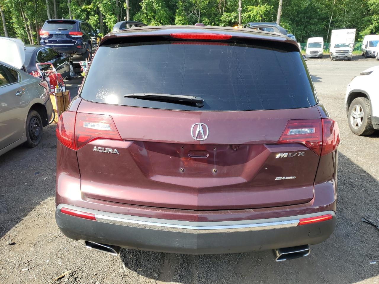 2012 Acura Mdx vin: 2HNYD2H21CH543859