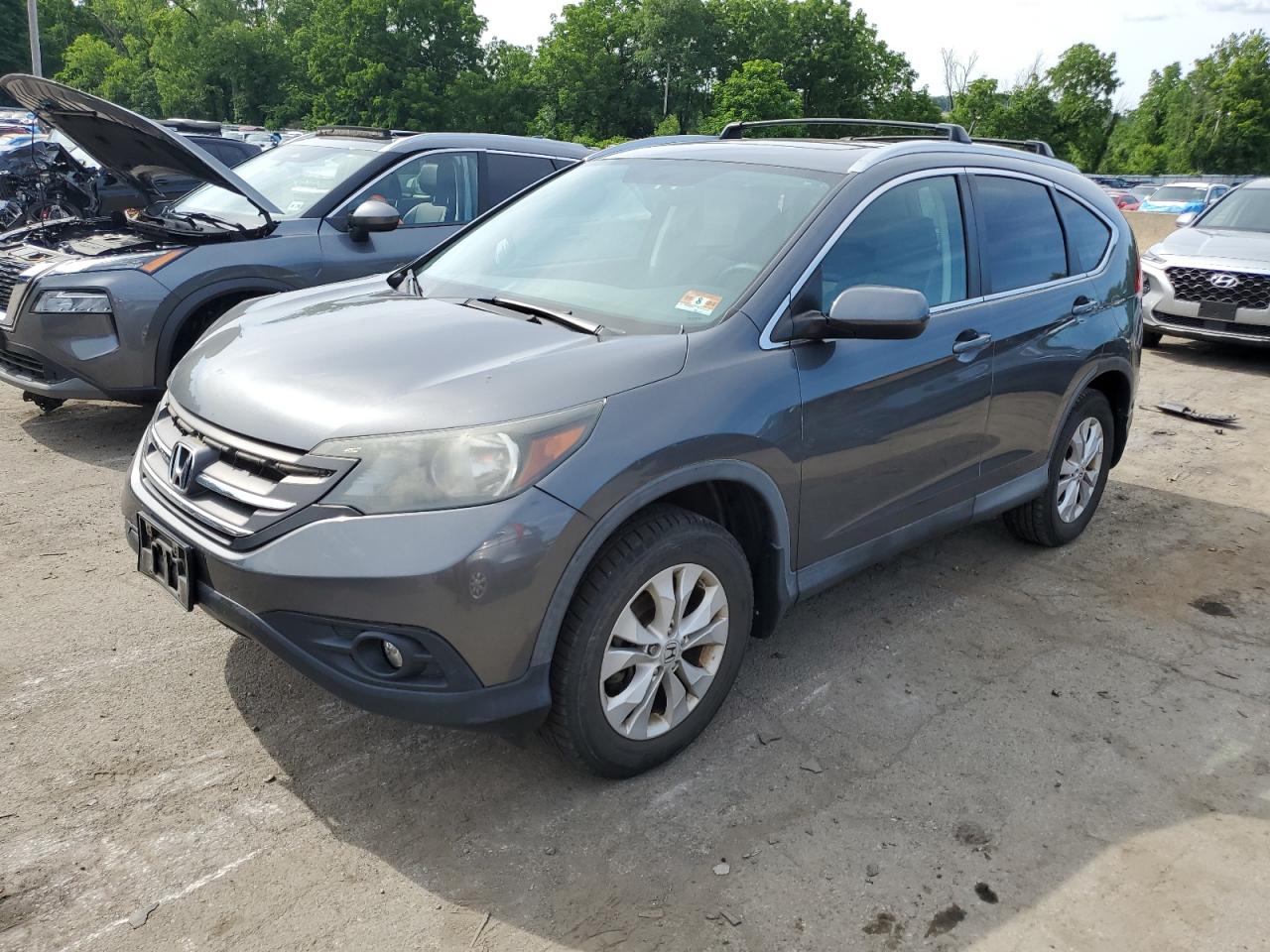 2013 Honda Cr-V Ex vin: 2HKRM4H56DH656778