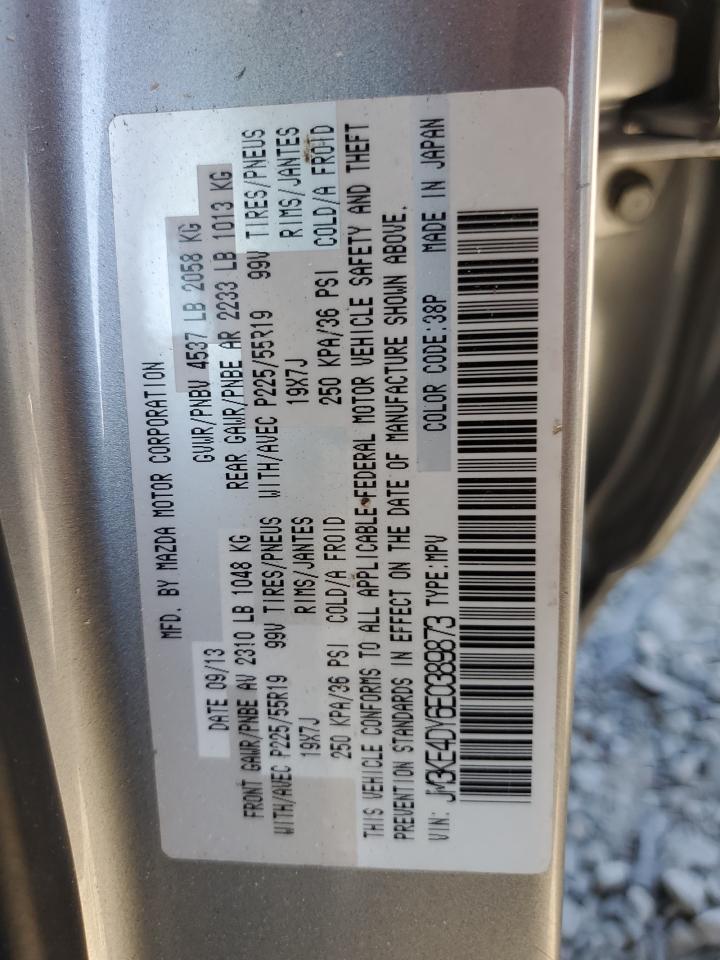 JM3KE4DY6E0389873 2014 Mazda Cx-5 Gt