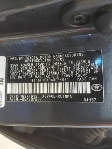 4T1BF3EK9AU054681 2010 Toyota Camry Base