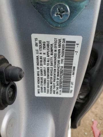 2015 HONDA CIVIC LX - 19XFB2F57FE295214
