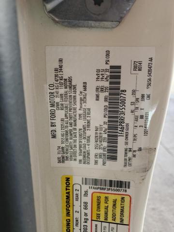 2015 FORD MUSTANG 50 1FA6P8RF3F5500778
