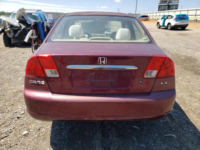 2003 Honda Civic Lx VIN: 1HGES16543L038361 Lot: 61190114