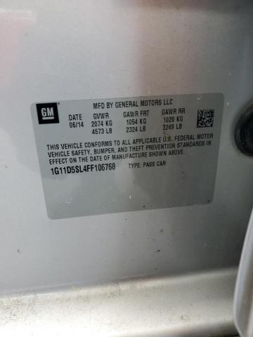 2015 CHEVROLET MALIBU 2LT - 1G11D5SL4FF106768