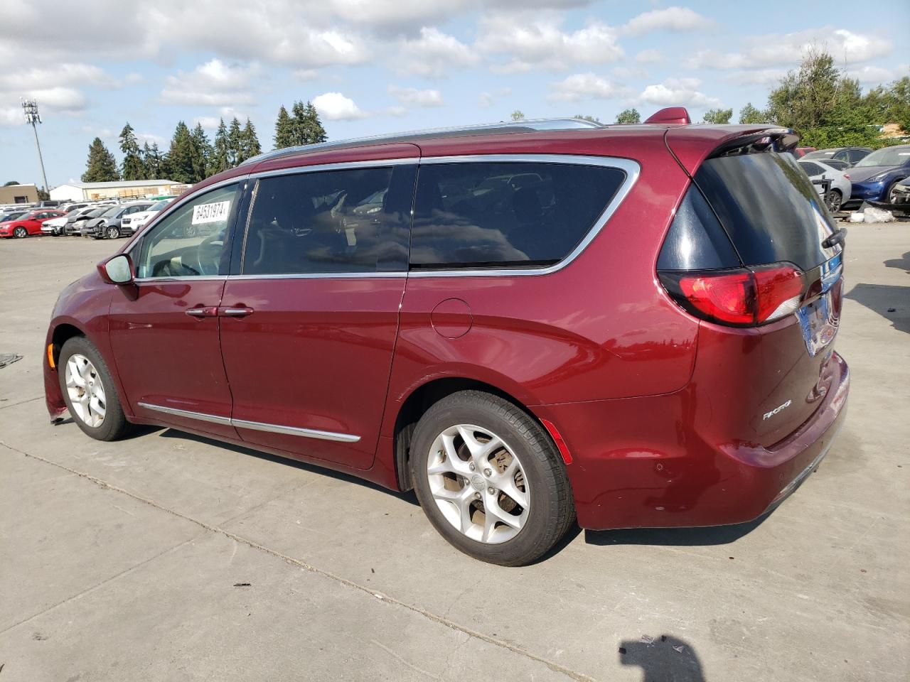 Lot #2893289660 2018 CHRYSLER PACIFICA T