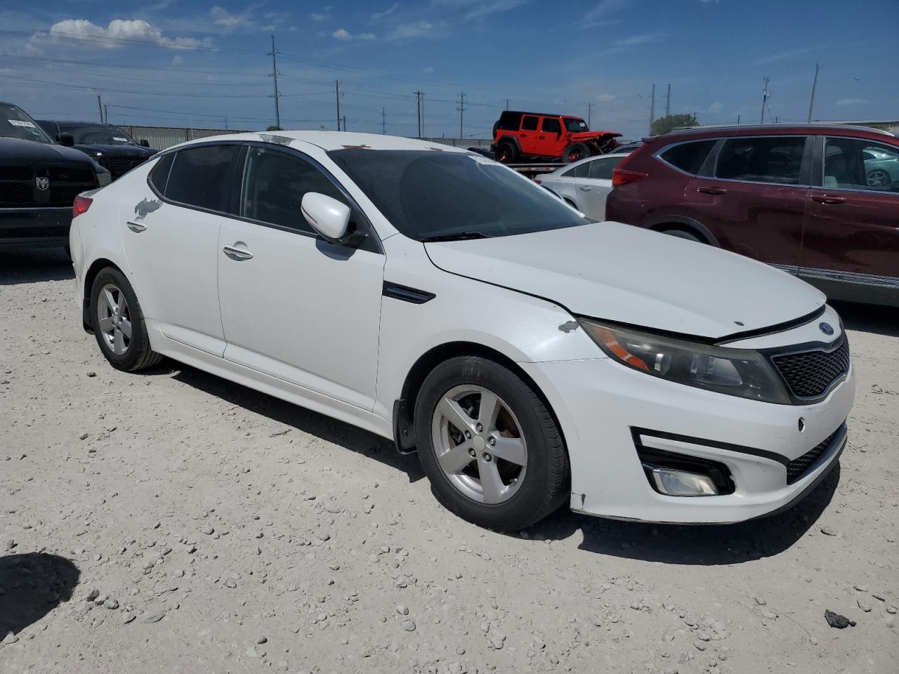 2014 Kia Optima Lx vin: 5XXGM4A76EG267378