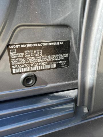 2016 BMW 528 XI WBA5A7C51GG149924