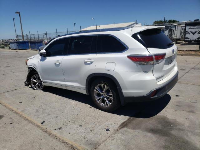 VIN 5TDJKRFH3ES040660 2014 Toyota Highlander, Xle no.2