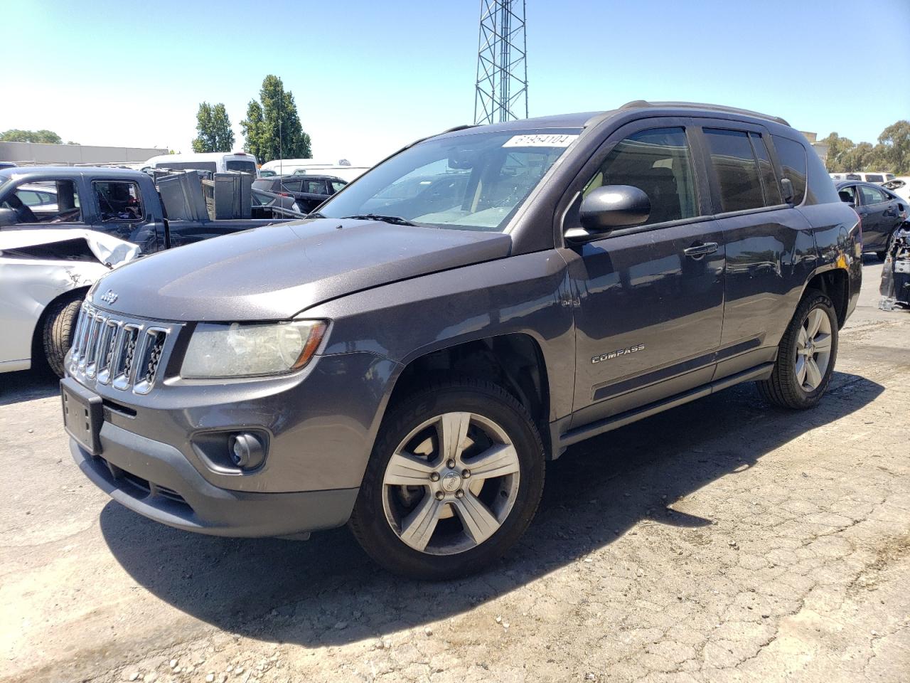 2016 Jeep Compass Sport vin: 1C4NJCBA6GD518644