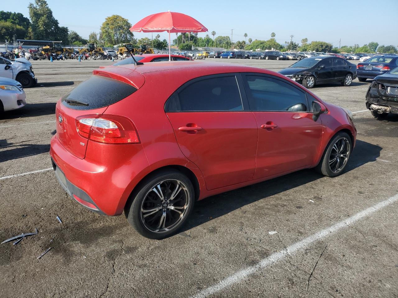 2013 Kia Rio Lx vin: KNADM5A32D6205752