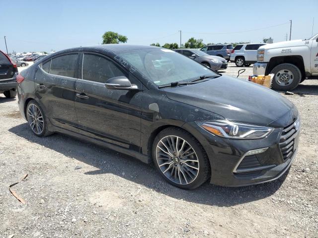 Vin: kmhd04lb5hu364520, lot: 60171064, hyundai elantra sport 20174