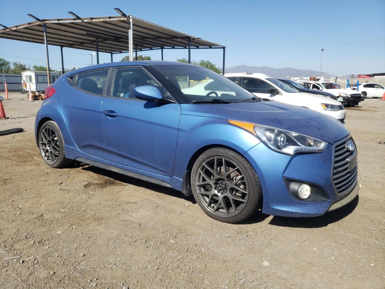 2016 Hyundai Veloster Turbo vin: KMHTC6AE1GU252386