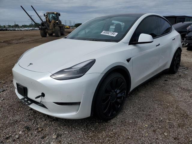 2022 TESLA MODEL Y - 7SAYGDEF6NF343099