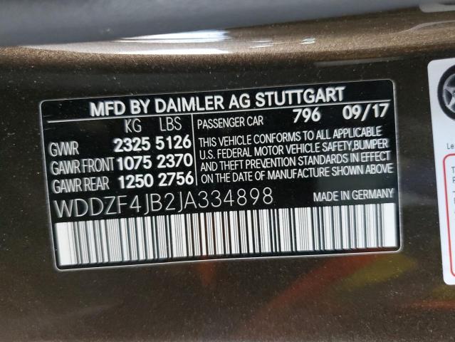 VIN WDDZF4JB2JA334898 2018 Mercedes-Benz E-Class, 300 no.12