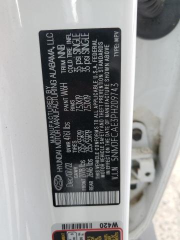 2023 HYUNDAI TUCSON SEL - 5NMJFCAE3PH209743