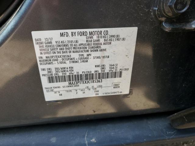 2018 FORD ECOSPORT S - MAJ3P1TEXJC185363