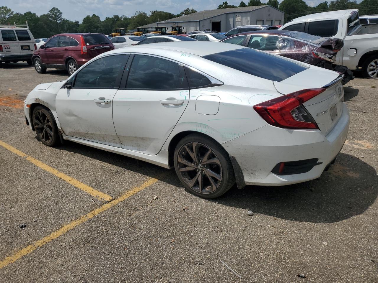 Lot #2784483672 2020 HONDA CIVIC SPOR