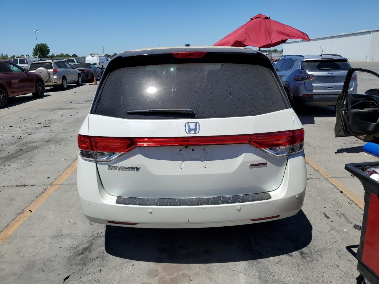 5FNRL5H97EB020334 2014 Honda Odyssey Touring