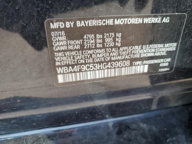 VIN WBA4F9C53HG439608 2017 BMW 4 Series, 430XI Gran... no.12