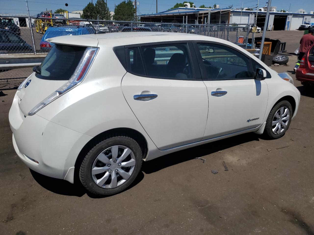 2015 Nissan Leaf S vin: 1N4AZ0CP9FC326623