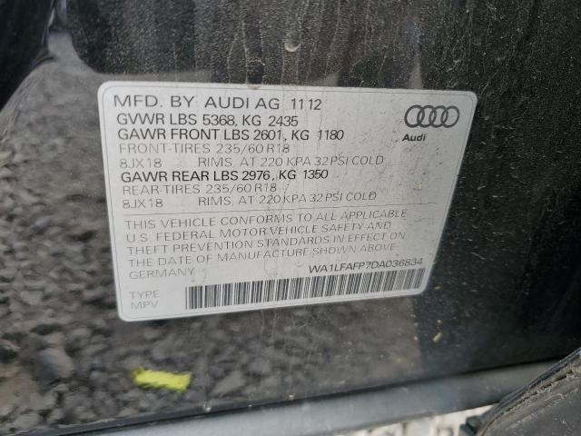 VIN WA1LFAFP7DA036834 2013 Audi Q5, Premium Plus no.13