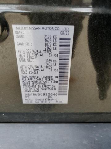 2015 NISSAN ROGUE S - 5N1AT2MV0FC920646