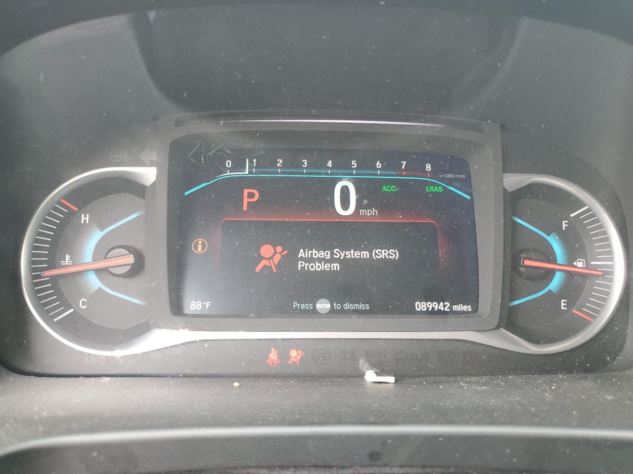 5FNYF8H52LB007067 2020 Honda Passport Exl