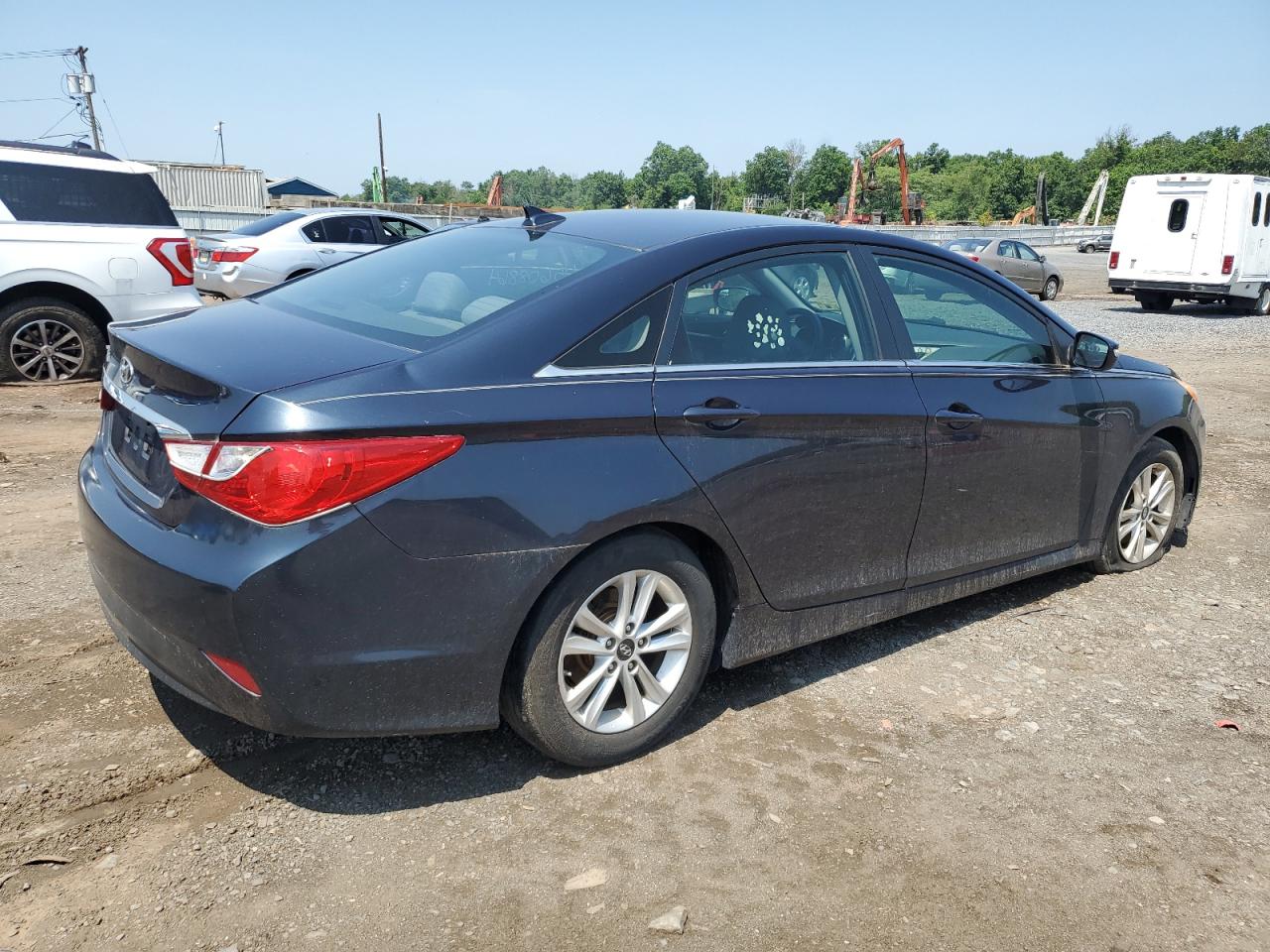 Lot #2794256581 2014 HYUNDAI SONATA GLS