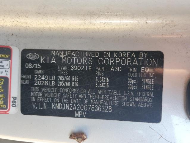 VIN KNDJN2A20G7836328 2016 KIA Soul no.13