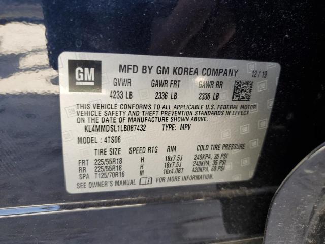 2020 Buick Encore Gx Select VIN: KL4MMDSL1LB087432 Lot: 61452094