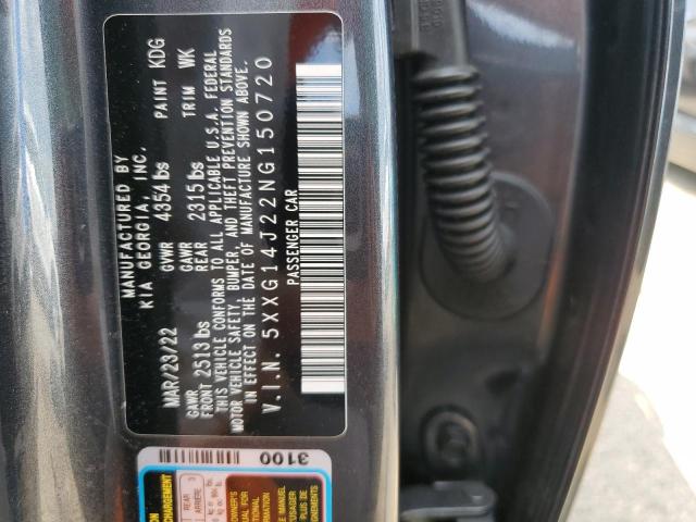 2022 KIA K5 LXS - 5XXG14J22NG150720