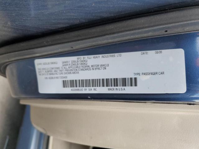 2007 Subaru Legacy 2.5I VIN: 4S3BL616977203430 Lot: 60876114