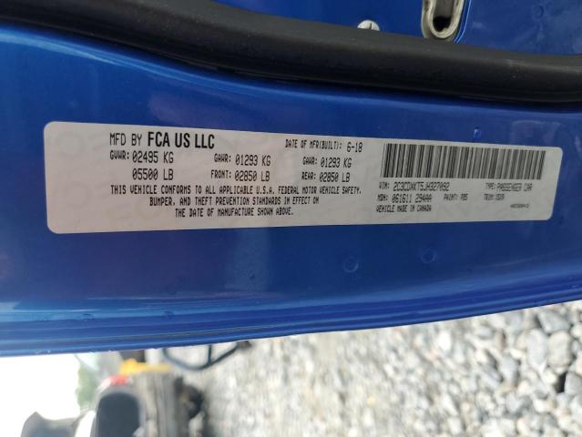 2018 DODGE CHARGER PO - 2C3CDXKT5JH327092