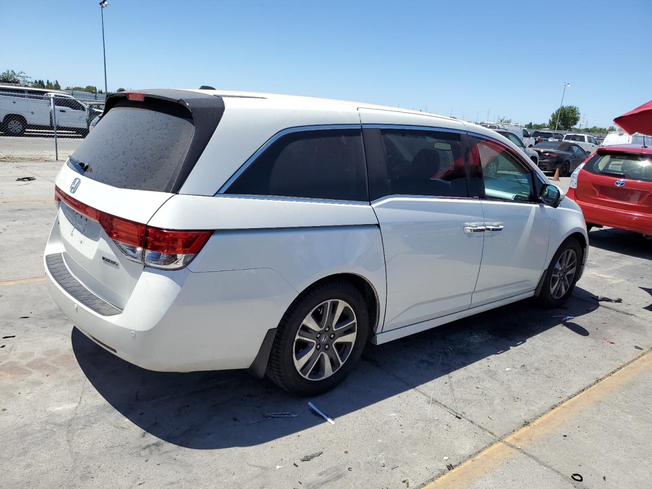 5FNRL5H97EB020334 2014 Honda Odyssey Touring