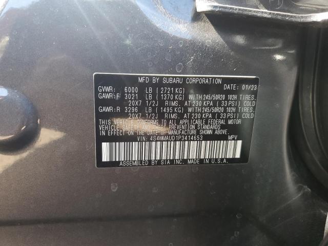 2023 Subaru Ascent Limited VIN: 4S4WMAUD1P3414653 Lot: 60596664