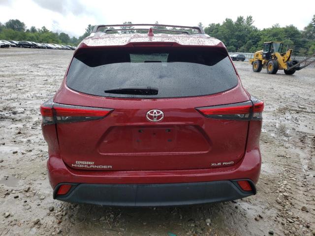 VIN 5TDGZRBH6MS057589 2021 Toyota Highlander, Xle no.6