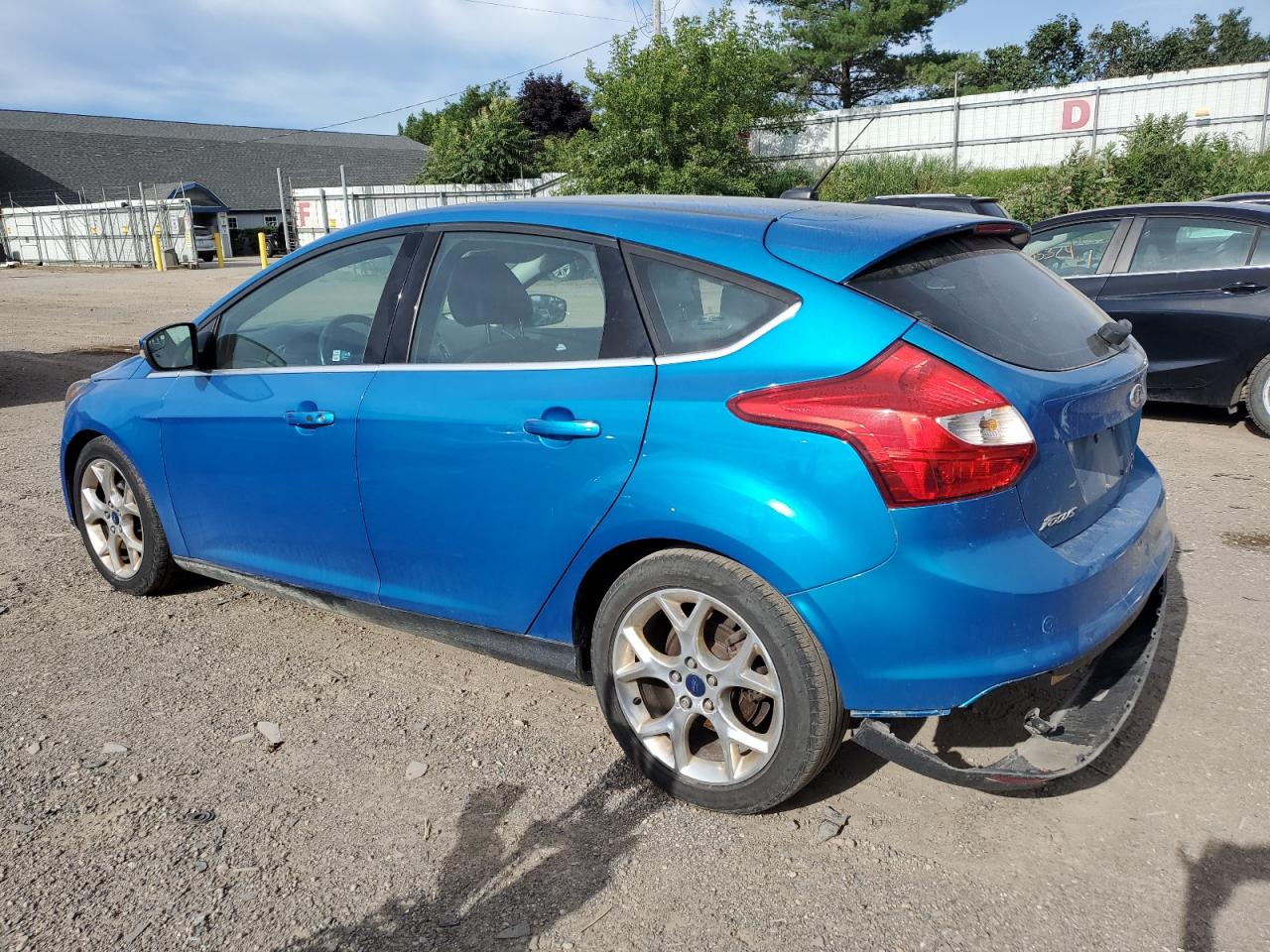 1FADP3N27EL380734 2014 Ford Focus Titanium