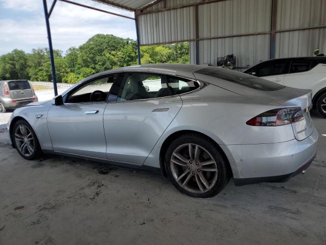 TESLA MODEL S 85 2015 silver  electric 5YJSA1H25FFP75762 photo #3