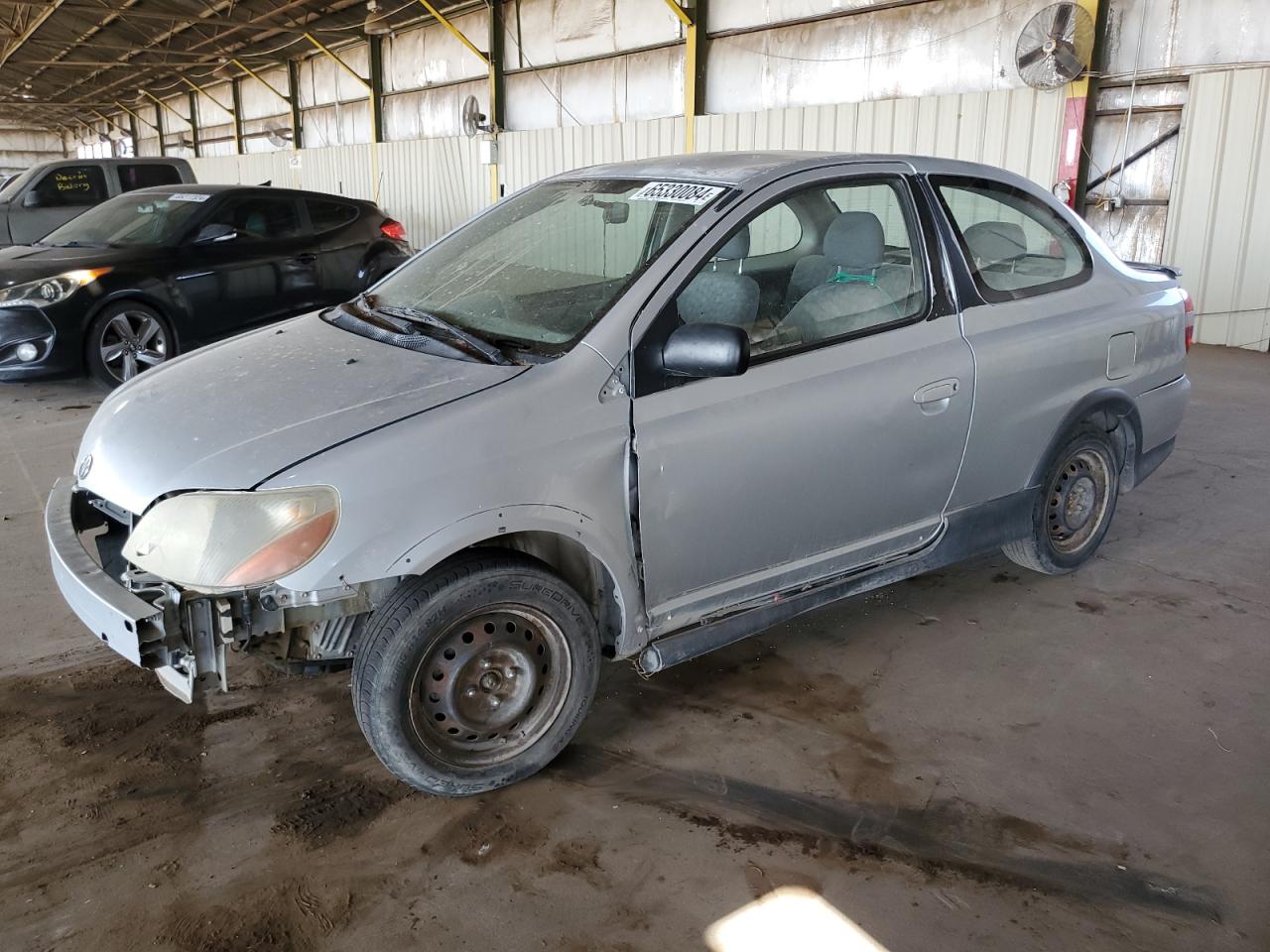 TOYOTA ECHO 2001 silver  gas JTDAT123820212057 photo #1