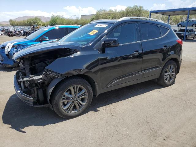 HYUNDAI TUCSON GLS 2014 black  gas KM8JUCAG1EU853573 photo #1