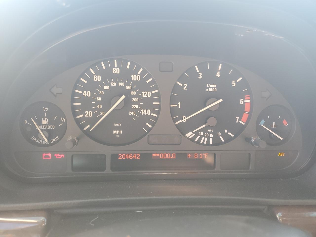 WBAGG83421DN86831 2001 BMW 740 I Automatic