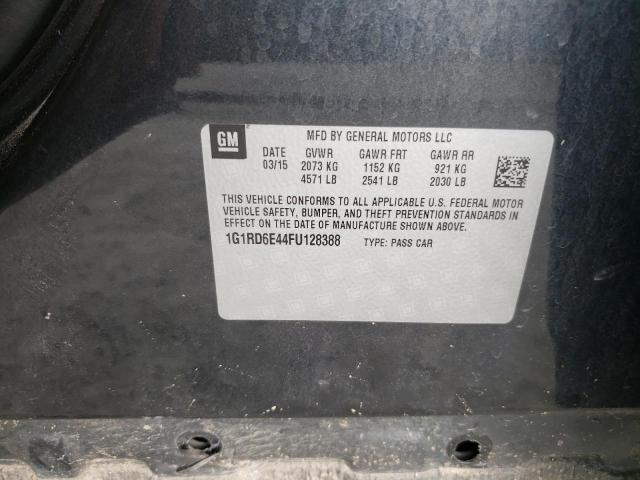 VIN 1G1RD6E44FU128388 2015 Chevrolet Volt no.12