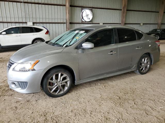 NISSAN SENTRA S 2014 gray  gas 3N1AB7AP1EY225840 photo #1