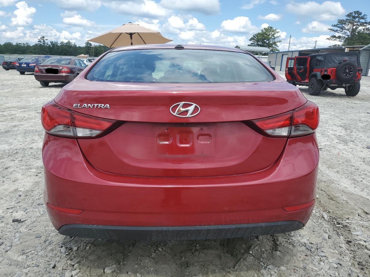 KMHDH4AE3EU043562 2014 Hyundai Elantra Se