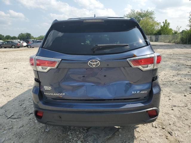 VIN 5TDJKRFH5FS113691 2015 Toyota Highlander, Xle no.6