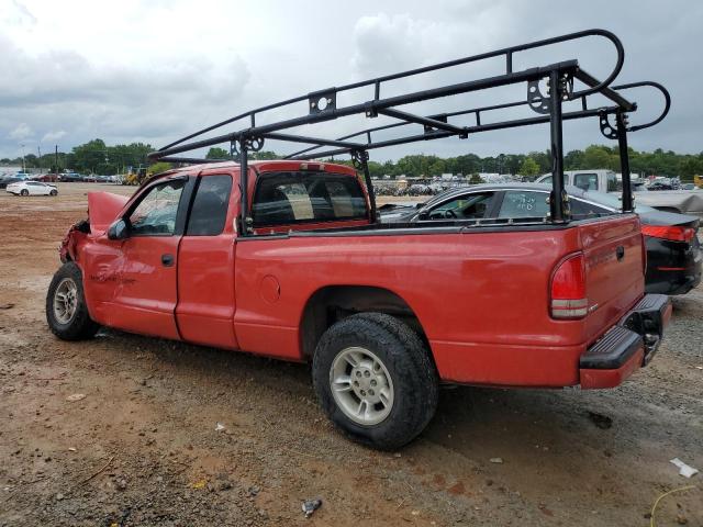 DODGE DAKOTA 1999 red  gas 1B7GL22X0XS153178 photo #3