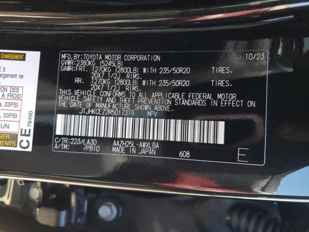 2024 Lexus Nx 350H Base VIN: JTJHKCEZ2R5017319 Lot: 60837894